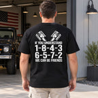 If You Understand 18436572 piston code black T-shirt back adult model photo