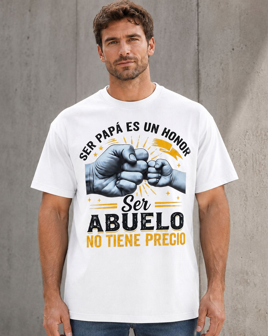 Papa Abuelo Fist Bump Spanish Gift Graphic Tee