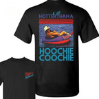 Hotter Than A Hoochie Coochie Vintage Country Graphic Tee front print product photo 02 | Diya Glow