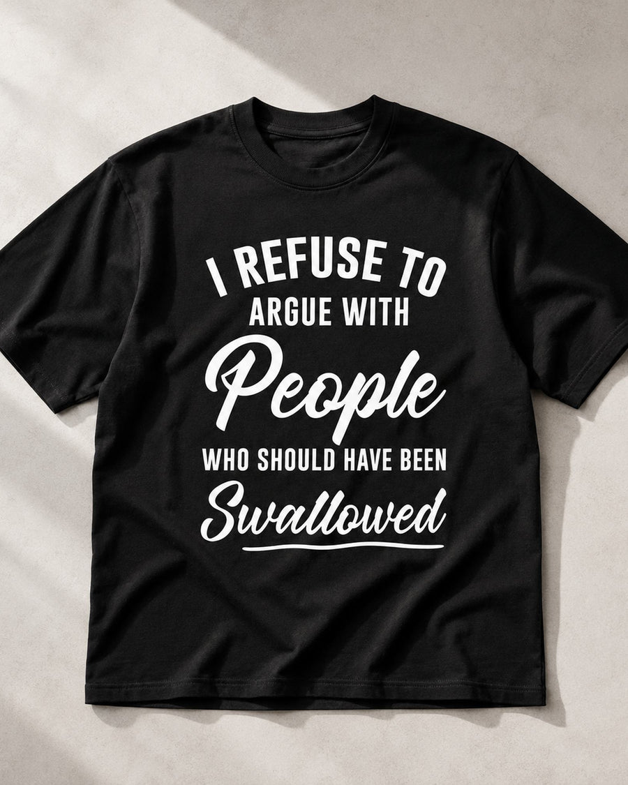 Funny Sarcastic Graphic Tee for Adults