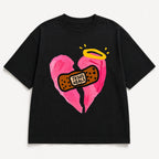Jesus Heals Broken Heart faith graphic tee product photo 04 | Diya Glow