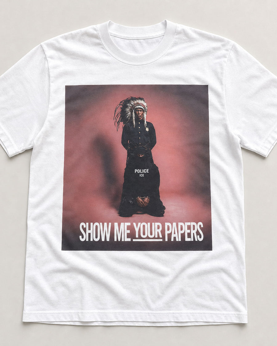 Show Me Your Papers Statement Graphic Tee