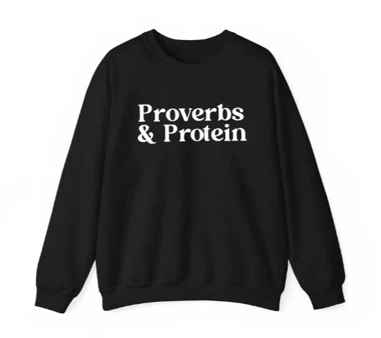 Proverbs And Protein Christian Workout Graphic Tee | 04