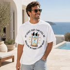 At Least Dad Can Still Be Involved In Family Game Night Graphic Tee | 01