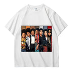 MJ Glove Vintage Music Graphic Tee front print product photo 02 | Diya Glow