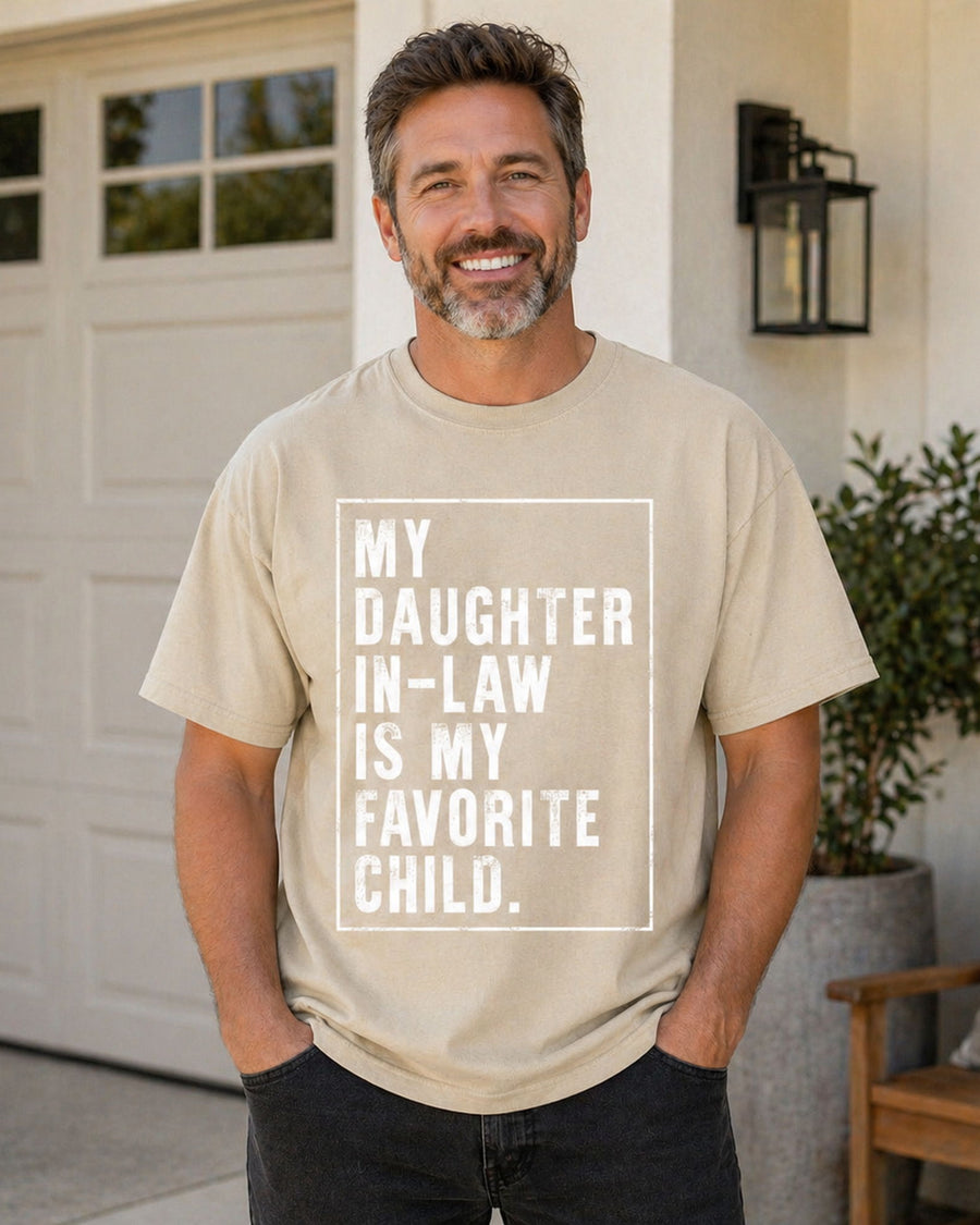 My Daughter In-Law Is My Favorite Child Lustiges Grafik-T-Shirt