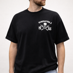 Walk Away I Am A Grumpy Old Man Generation X Funny Graphic Tee front print product photo 02 | Diya Glow