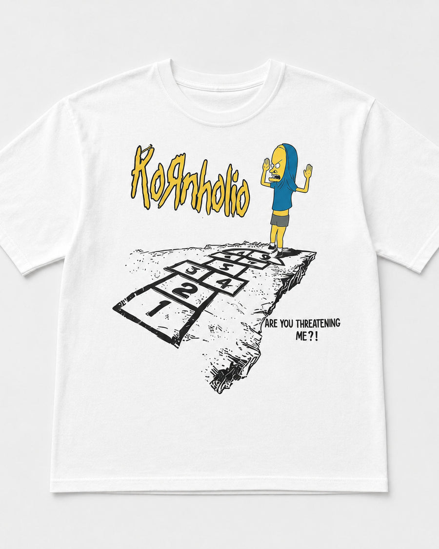 Kornholio Hopscotch Funny Graphic Tee