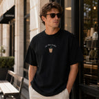 On The Rocks Coffee Graphic Tee front print product photo 04 | Diya Glow